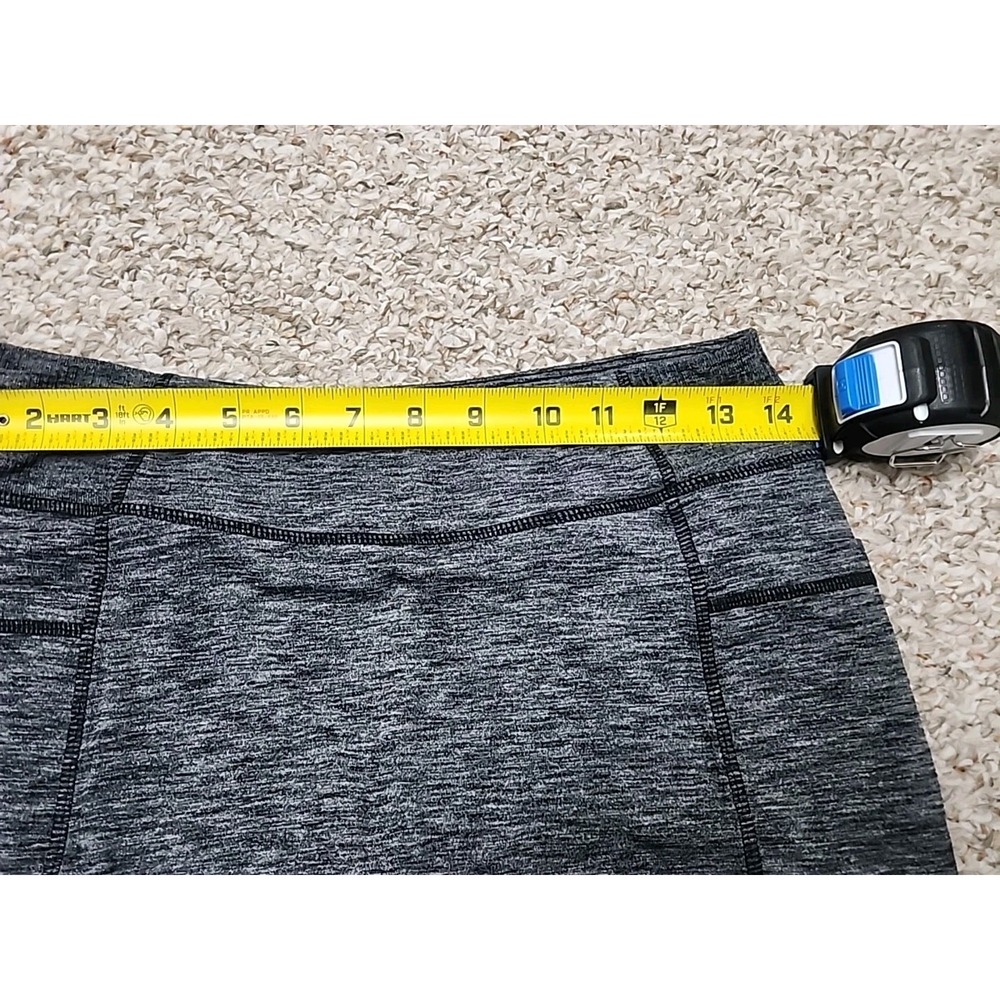 ATHLETA Excursion Skort Skirt Charcoal Gray Upf 50+ Pockets Small 28x16 - Picture 7 of 11